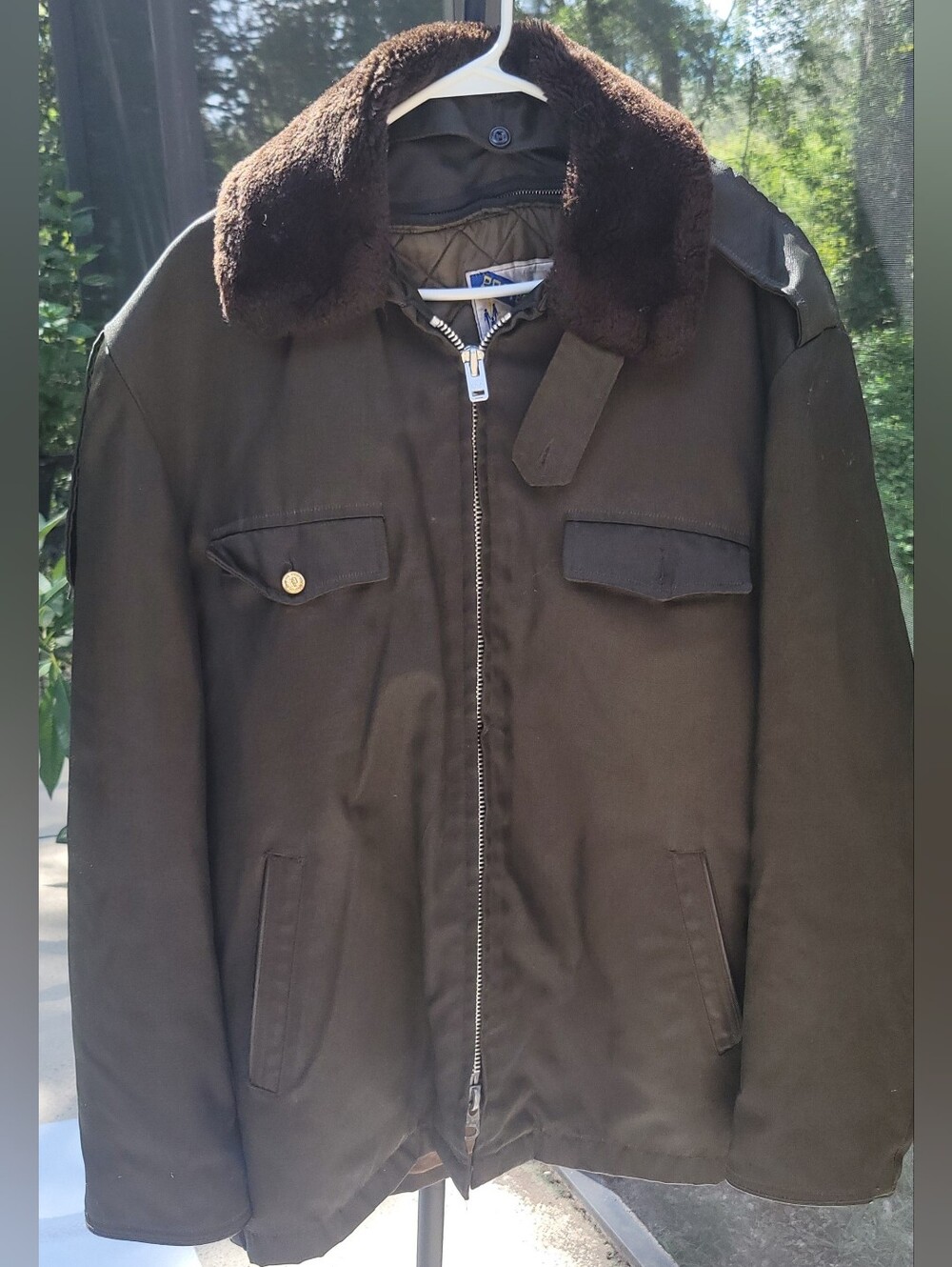 Vintage 70s 80s Protector Teamsters 783 Union Made Work Jacket 46L Insulated